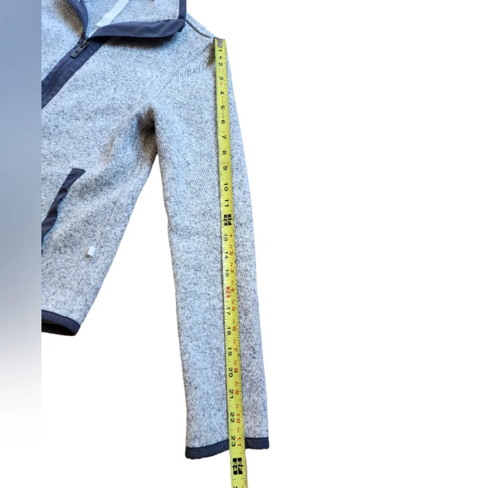 Lululemon Gray "It’s Fleecing Cold" Fleece Zip Up Jacket Warm Cozy Womens Size 2 - Picture 11 of 11